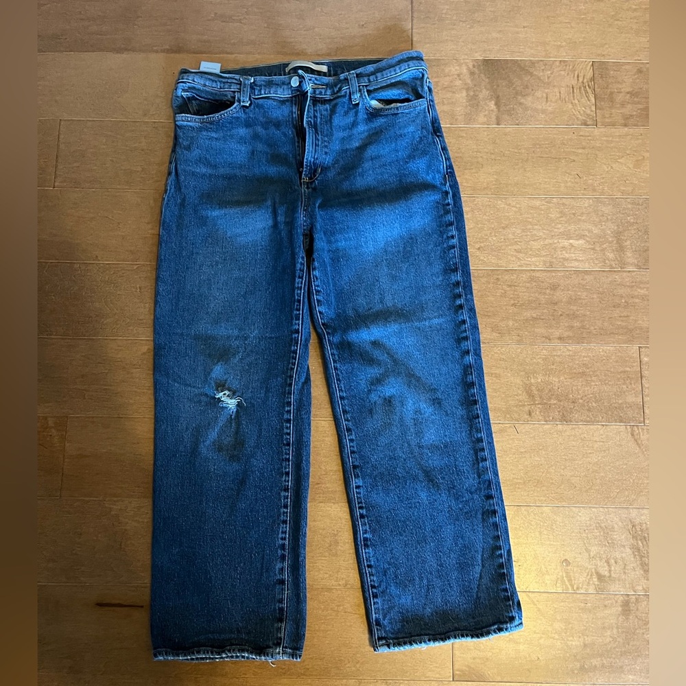 Joe's Jeans Blue Wide Leg Pants